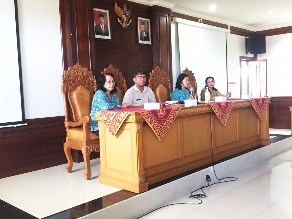 Sosialisasi Kader Posyandu Balita dan Sosialisasi Stunting TP PKK Kab. Badung di Kecamatan Kuta Selatan